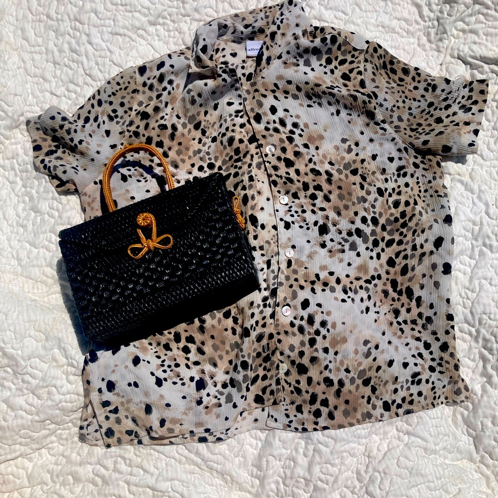 Animal Print Short Sleeve